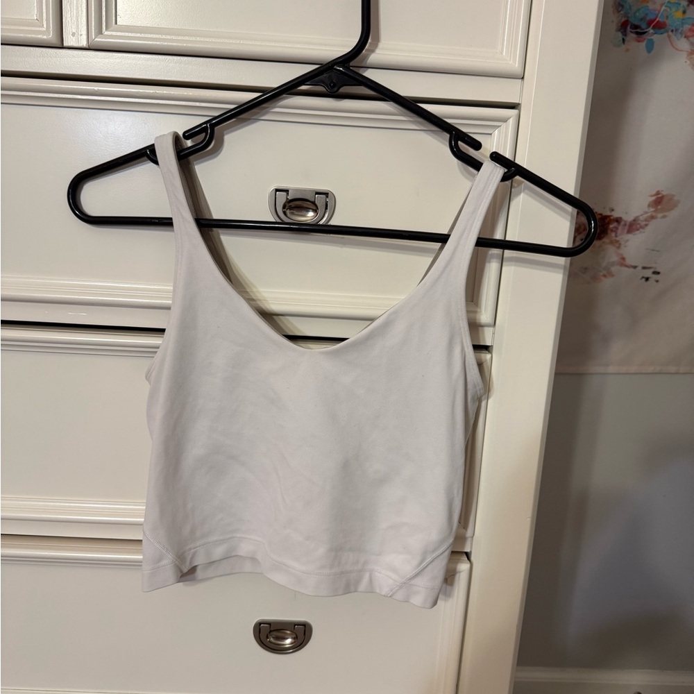 Lululemon White Align Tank Top